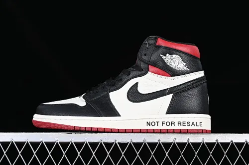 All categories Air Jordan Jordan series basketball shoes Air Jordan 1 High Air Jordan 1 Retro High OG NRG "Not For Resale" AJ1 No resale Black and white red toe 861428-106
